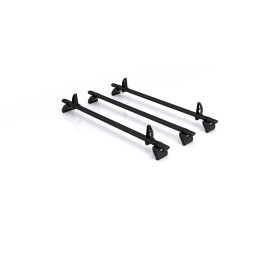 Belki dachowe KammBar Black (aluminium czarny) — Peugeot Expert III 2016- | FORVAN